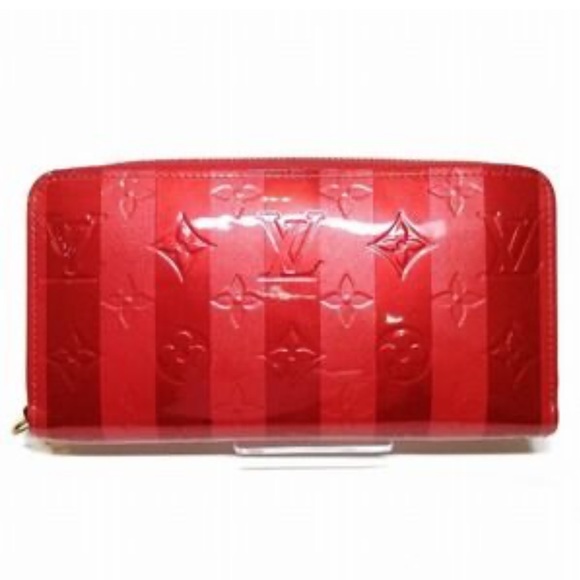 Louis Vuitton Handbags - Louis Vuitton Red Vernis long wallet